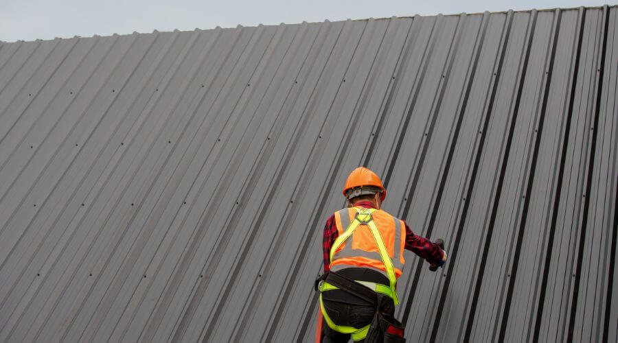 Professional metal roof installation services in Cookson, OK